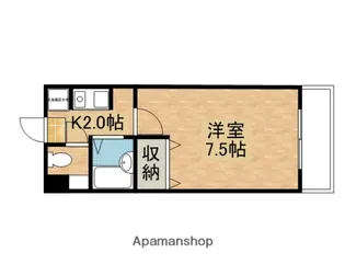 広島県広島市安芸区矢野西4丁目【マンション】の間取り