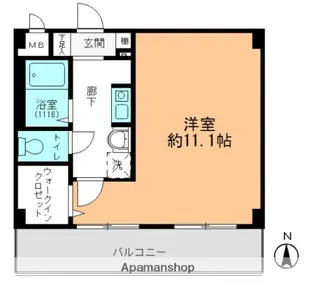 ロジュマン【2階】の間取り