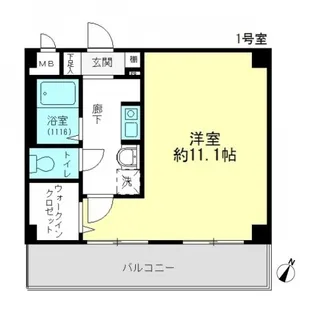 ロジュマン【3階】の間取り