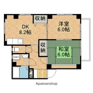 稲垣ビル【2階】の間取り