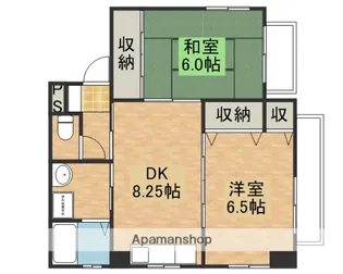 コーポハタナカ【3階】の間取り