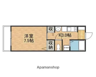 セレスト瀬の川【1階】の間取り