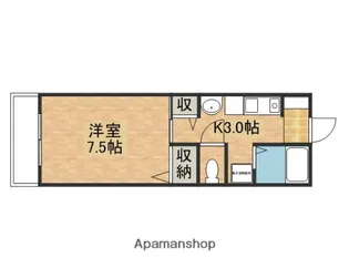 セレスト瀬の川【2階】の間取り