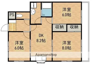 メゾンIDE【1階】の間取り