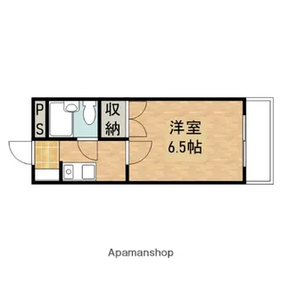 広島県安芸郡海田町南昭和町【マンション】の間取り