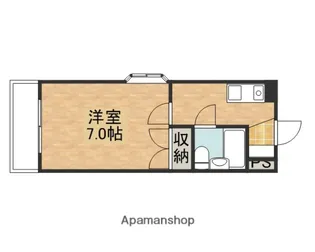 リベルテ矢野【4階】の間取り
