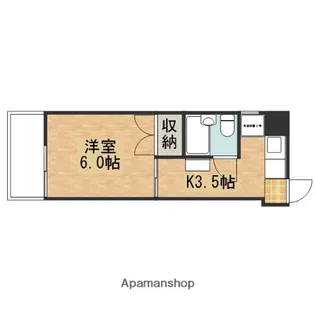 広島県安芸郡海田町南大正町【マンション】の間取り