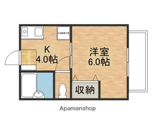セジュール水木【1階】の間取り