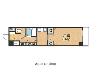 ドミール大藤【2階】の間取り