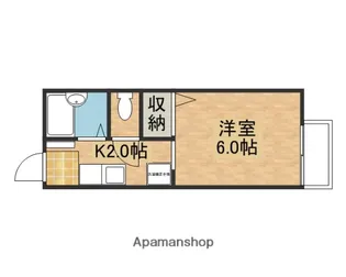 アプローズコート C棟【2階】の間取り