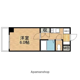メゾン岩滝【3階】の間取り
