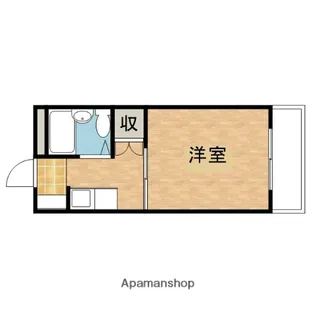 ヴィラ海田【3階】の間取り