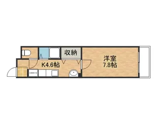 イル・ソーレ中野東駅前【2階】の間取り
