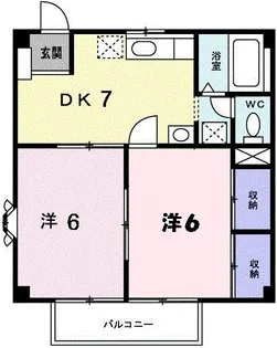 アーバンF【1階】の間取り