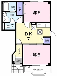 フェアリーランド A【1階】の間取り