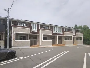 ラリューアB【2階】の外観