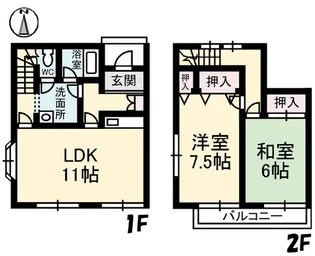 ソフィアM Ⅰ【1階】の間取り