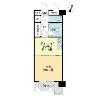 ライオンズマンション海田堀川町【2階】の間取り