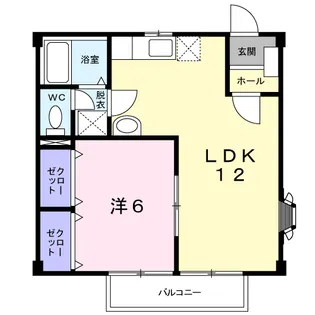 アーバン仁保【1階】の間取り