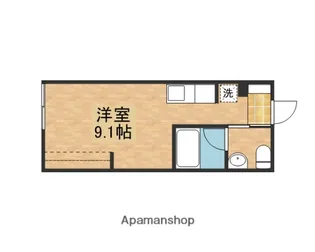 リバーノース海田【2階】の間取り