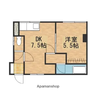 鹿籠コーポラス【2階】の間取り