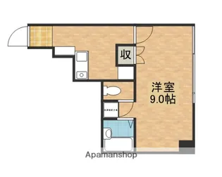 Uビル【3階】の間取り
