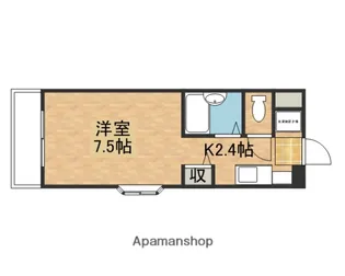 ルピナス府中【1階】の間取り