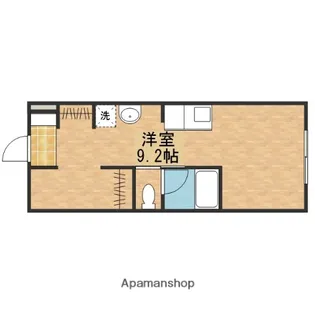 ポルトボヌール府中柳ヶ丘【1階】の間取り
