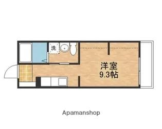 ソシエテ海田・畝【2階】の間取り
