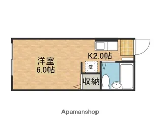 広島県広島市安芸区矢野西4丁目【アパート】の間取り