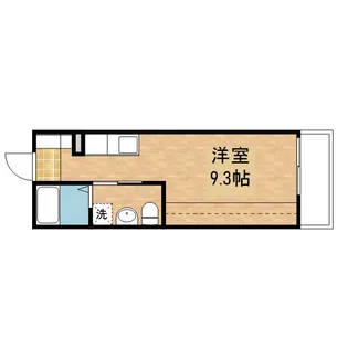 広島県安芸郡海田町成本【アパート】の間取り