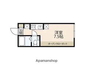 イリス堀越【1階】の間取り
