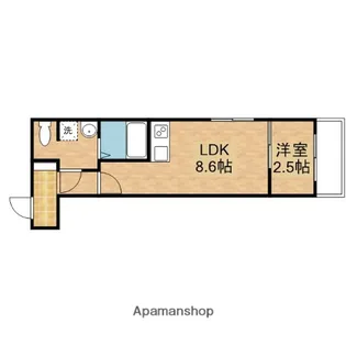 セブンプロート海田市駅前【1階】の間取り