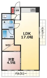 日宝ポニクレール府中【403号室号室】の間取り