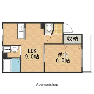 LUMIELE府中【1階】の間取り
