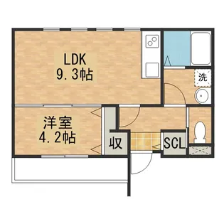 ソフィアコート海田昭和町ANNEX【2階】の間取り