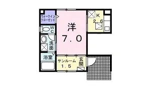 グランドールコルソB棟【1階】の間取り