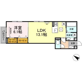 FANTASY SPACE矢野東【1階】の間取り