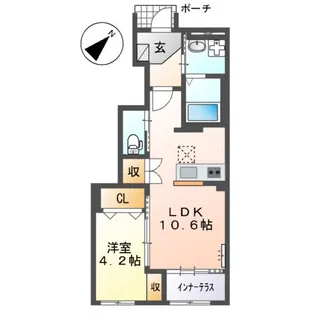 CAMELLIA【1階】の間取り