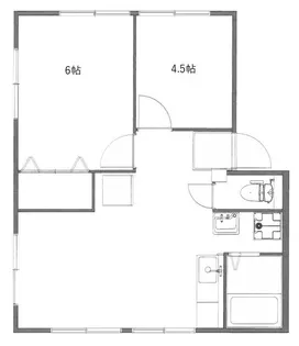 アーバンみよし【202号室号室】の間取り