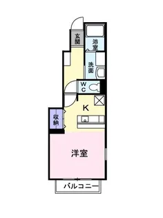 セレーノプレッソ【1階】の間取り