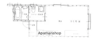 海辺のアパートZIZO【2階】の間取り