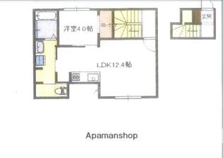 クロコダイル南栄【2階】の間取り