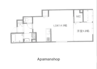 ユースタス・キッド白石【1階】の間取り