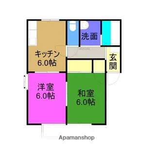 フレグランス・プラージュ【2階】の間取り