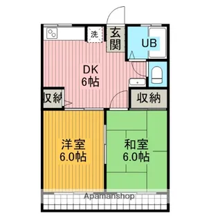 レトア元町【101号室】の間取り