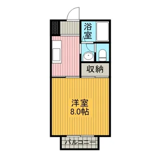 メゾンドエトワール【1階】の間取り