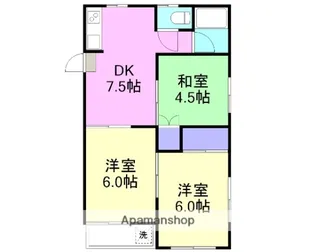 メゾン山崎【2階】の間取り