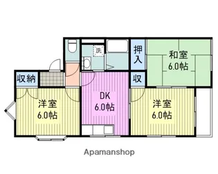 エポックハイム【1階】の間取り