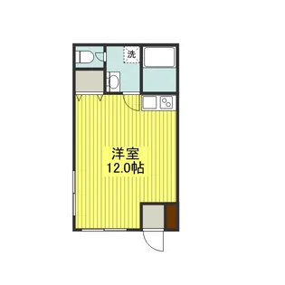 今村アパート【1階】の間取り